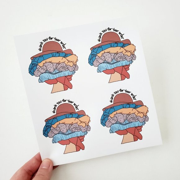 LB028 Custom Poshmark Stickers Shipping Supplies Personalizable [Price Firm] - Picture 5 of 8